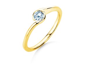 Verlobungsring Touch in Gelbgold