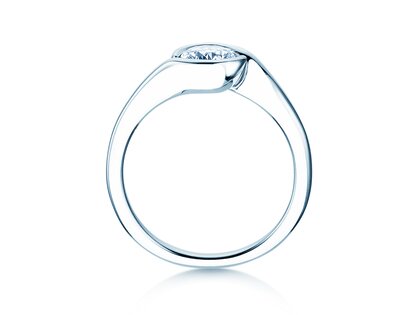 Verlobungsring Touch in 9K Weißgold mit Diamant 0,75ct G/SI