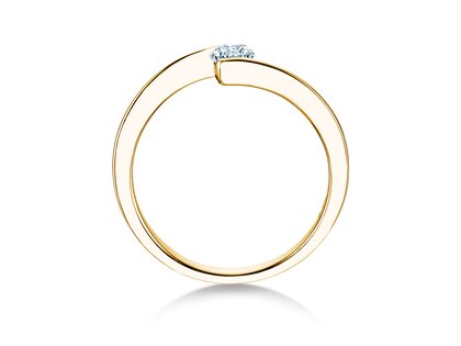Verlobungsring Vibe  in Gelbgold