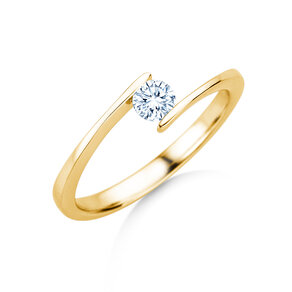 Verlobungsring Vibe  in Gelbgold