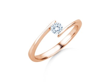 Verlobungsring Vibe  in Roségold