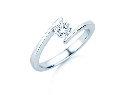 Verlobungsring Vibe  in Platin 950/- mit Diamant 0,50ct G/SI