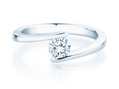 Verlobungsring Vibe  in Platin 950/- mit Diamant 0,50ct G/SI