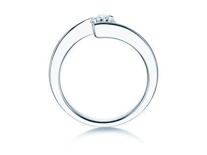 Verlobungsring Vibe  in Platin 950/- mit Diamant 0,50ct G/SI