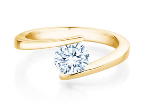 Verlobungsring Vibe  in 9K Gelbgold mit Diamant 1,00ct H/SI