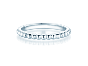 Verlobungsring Beads in Silber 925/- poliert