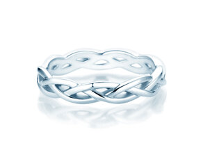 Verlobungsring Curve in Silber 925/- poliert