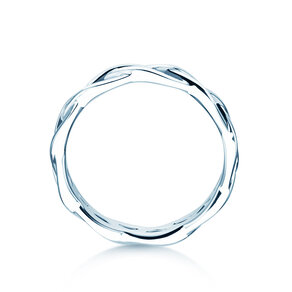 Verlobungsring Curve in Silber 925/- poliert