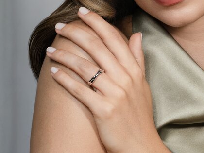 Verlobungsring Forever Us in Silber 925/- poliert