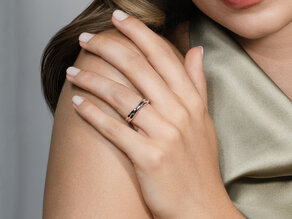 Verlobungsring Forever Us in Silber 925/- poliert