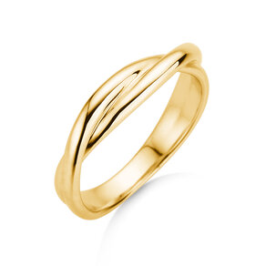 Verlobungsring Forever Us in 14K Gelbgold poliert