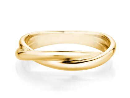 Verlobungsring Forever Us in 14K Gelbgold poliert