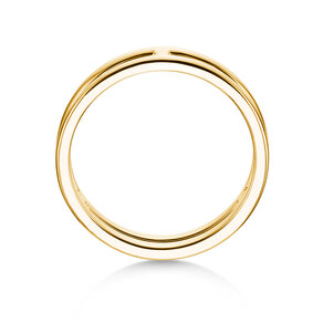 Verlobungsring Link in 14K Gelbgold poliert