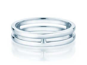 Verlobungsring Link in Silber 925/- poliert