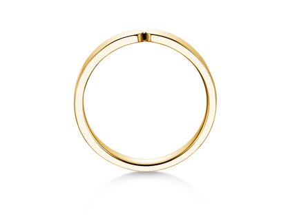 Verlobungsring Serenity in 14K Gelbgold poliert