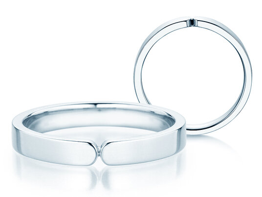 Verlobungsring Serenity in Silber 925/- poliert