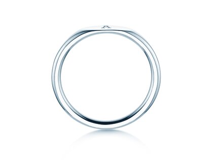 Ring Signet in Silber 925/- poliert