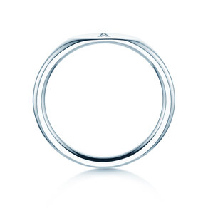 Ring Signet in Silber 925/- poliert