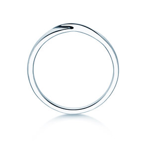 Verlobungsring Spin 2mm in Silber 925/- poliert