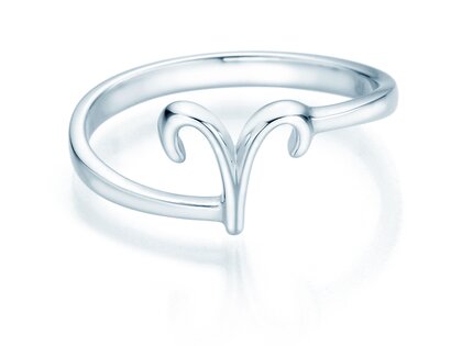 Ring Sternzeichen Widder in Silber 925/-