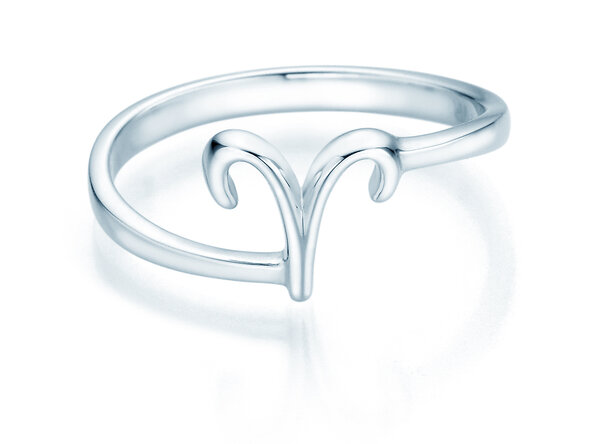 Ring Sternzeichen Widder in Silber 925/-