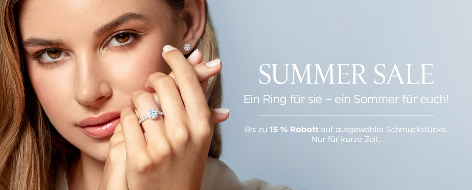 Summer-Sale – jetzt bis zu 15% sparen!
